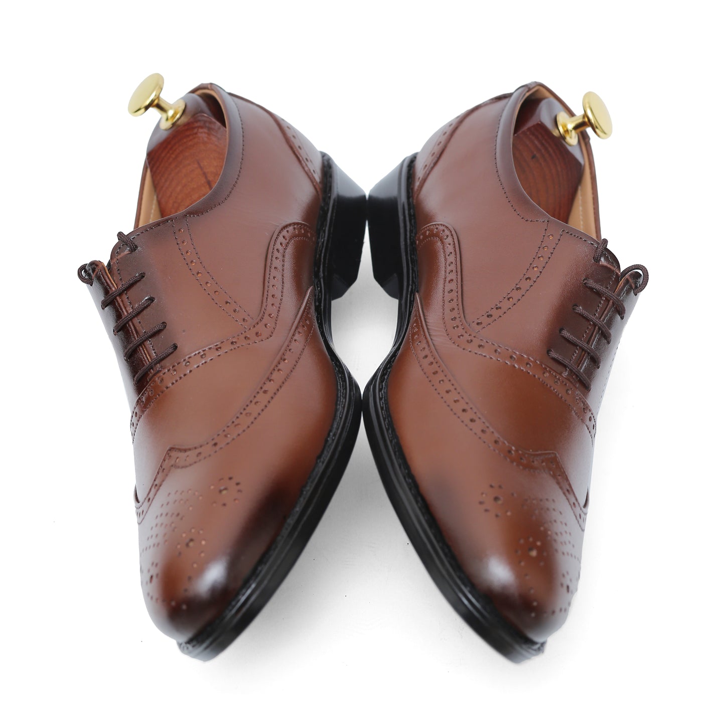 BROGUE FORMALS BROWN SHOES